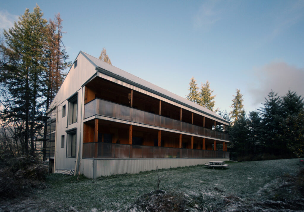 Triplex, First multifamily certified passive house in Canada; Project Team: Cover Architectural Collective; Photo Credit: Lukas Armstrong. 3 units; Triplex; 1 blg