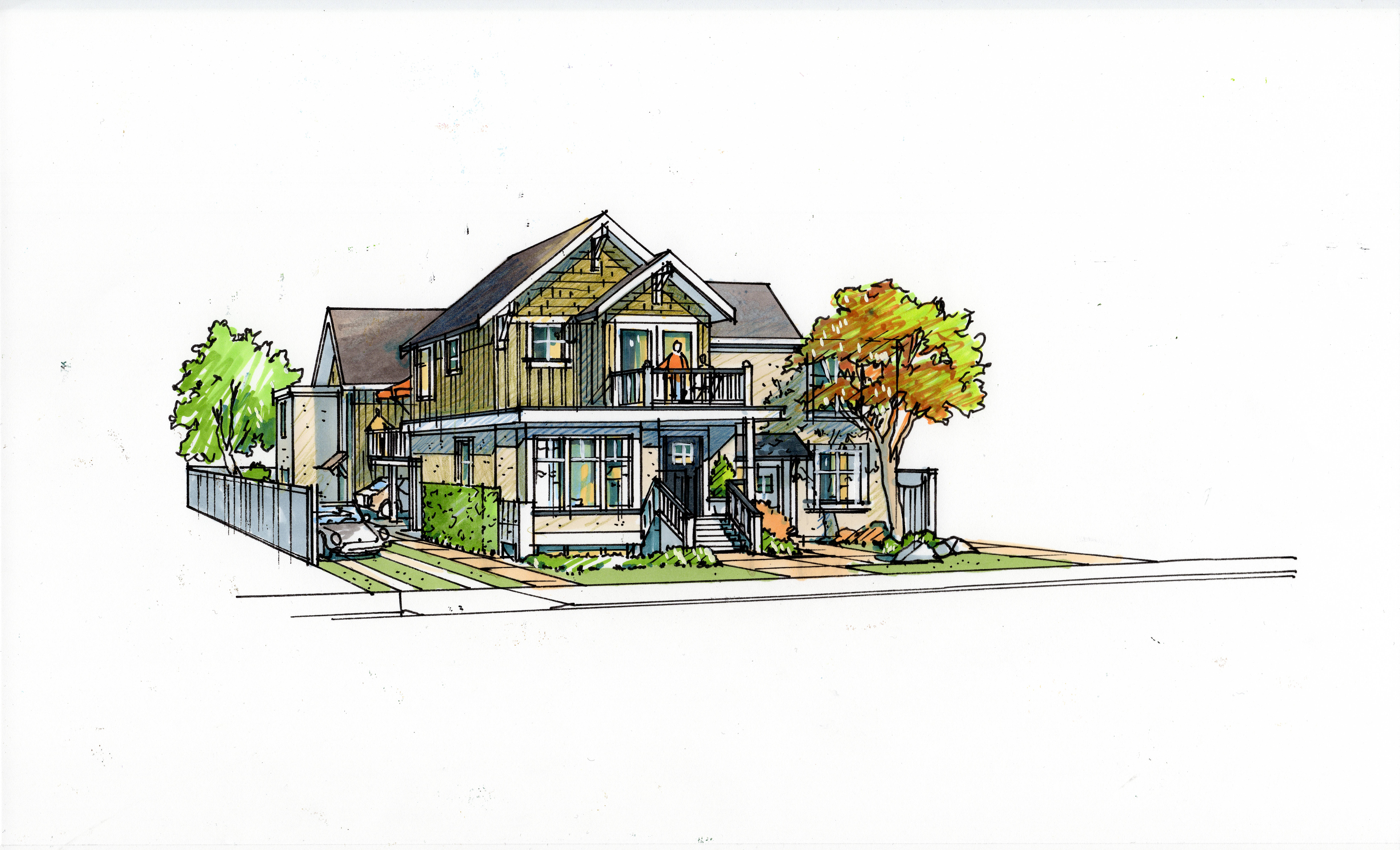 Sample Home Design: Mosaic, illustration