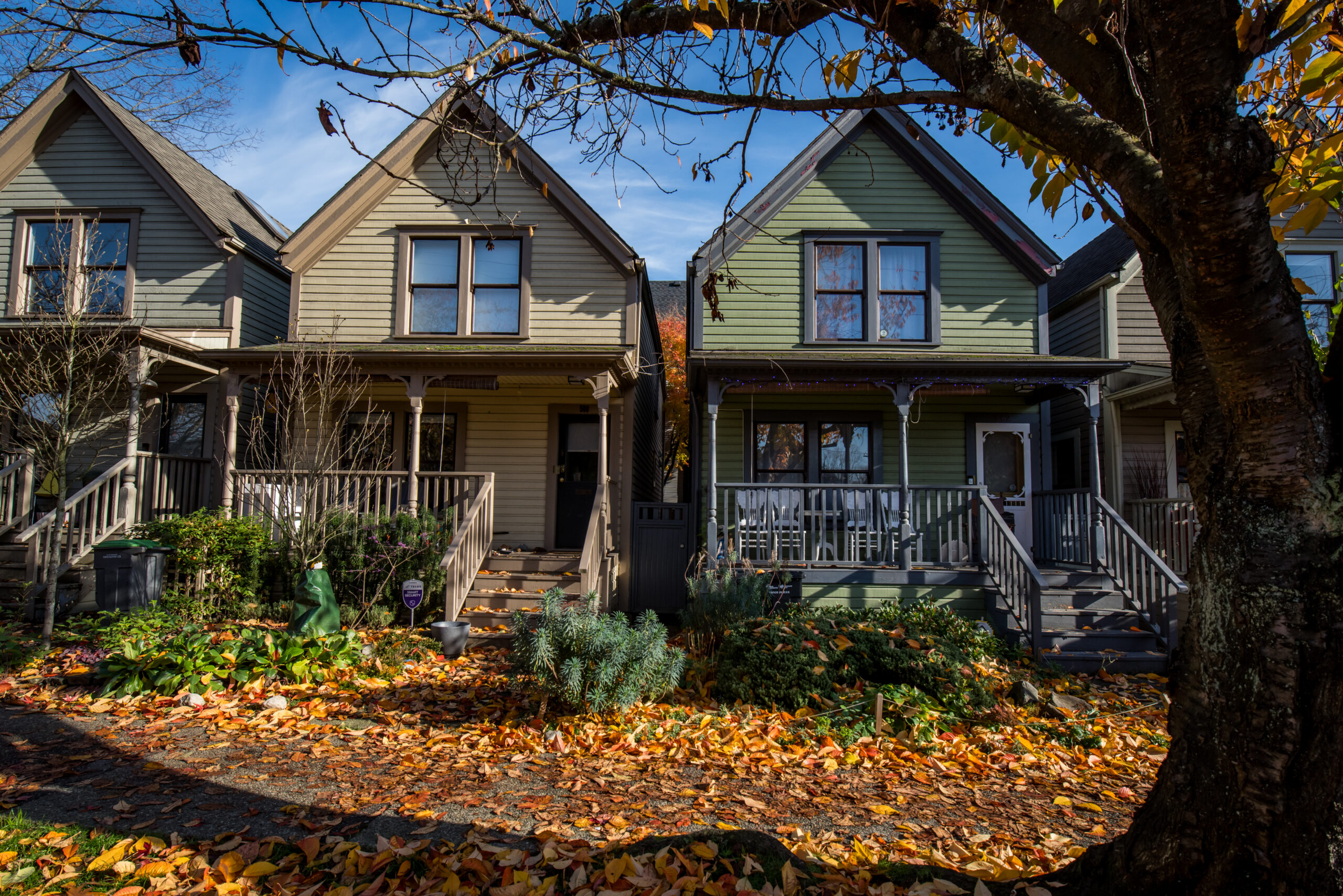 Image of rowhomes in British Columbia