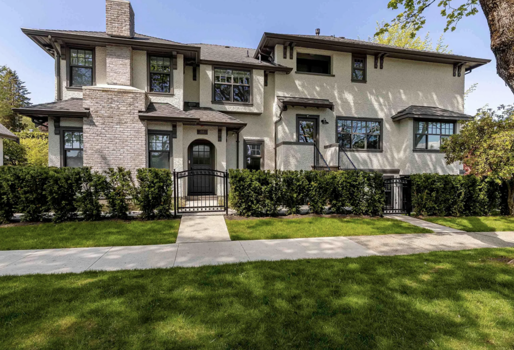 Main house renovated into 4 units (3 above grade, 1 bsmt), built additional 2-dwelling infill unit on rear of property; Project Team: Formwerks, Ronse Massey Developments; Photo Credit: Formwerks. 6 units; 2 blg; Fourplex, Duplex